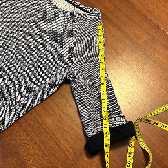 Joie Made in USA Cotton Blend Oversized Wide Neck Top - Picture 6 of 7